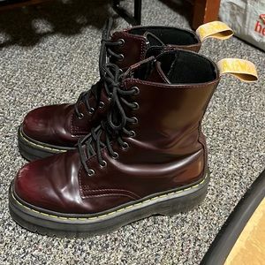 Vegan Jadon II platform Dr Martens